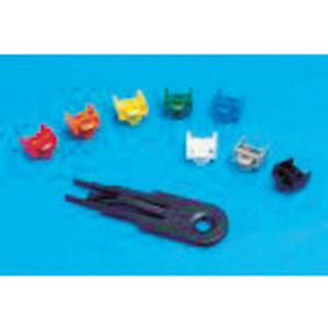 パンドウイット PANDUIT パンドウイット PSL-DCJB-BL-C モジュラージャックガード 黒 100個入