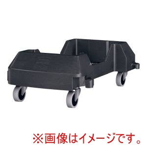 ラバーメイド Rubbermaid ラバーメイド RM1980602BK スリムジムコンテナ レジンドーリー ブラック メーカー直送 代引不可 沖縄離島不可