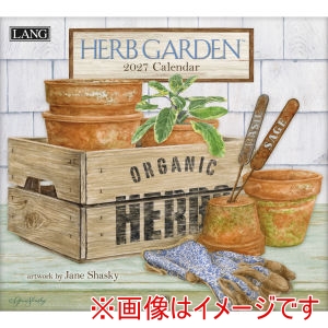 LangBrands LLC LangBrands LLC 2027年 USAカレンダー HERB GARDEN US5021