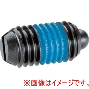 HALDER HALDER 2B020.0252 スプリングプランジャ スラストピン、スロット付インチステン ボール径0.31