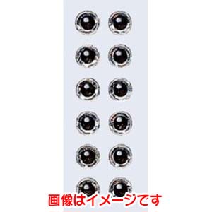 バスデイ Bassday バスデイ 3Dアイシール 5mm シルバー