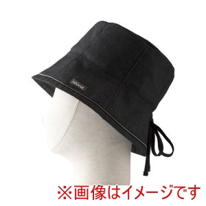 特殊衣料 特殊衣料 405261 2088 abonet+JARI アボネット+ジャリ ハットデニム ブラック フリーサイズ