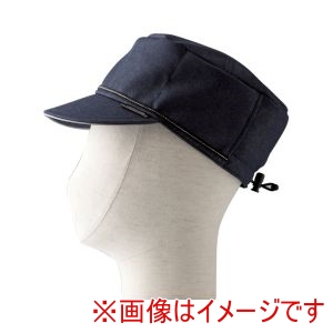 特殊衣料 特殊衣料 405257 2089 abonet+JARI アボネット+ジャリ キャップデニム ネイビー フリーサイズ