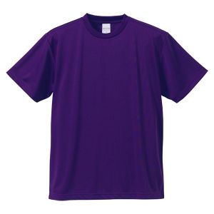 キャブ CAB ユナイテッドアスレ 4.1oz ドライ Tシャツ キッズ パープル 130サイズ 62 590002C CAB
