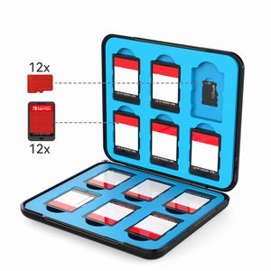 あきばお～ Switch2用 カードケース 12枚 + microSD 12枚 ブラック