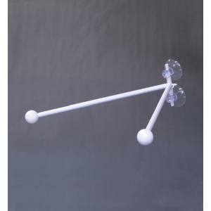 のぼり屋工房 のぼり屋工房 フラッグポール ダブルフラッグ 丸パイプ26cm 879