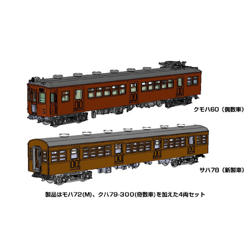 トミーテック TOMIX TOMIX 97252 60・72形通勤電車(常磐線)セットA(4両) トミックス(予約)