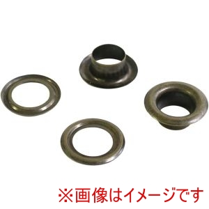 日本紐釦貿易 Nippon Chuko 日本紐釦貿易 片面ハトメ #200 穴4mm 200組入 アンティークゴールド F5-304