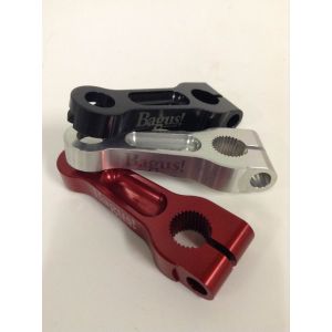 バグースモーターサイクル BAGUS! バグース BG-SCA03RD アルミ削出しクラッチアーム 5mm ロング レッド ZEPHYR750 BAGUS!