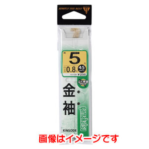 がまかつ Gamakatsu がまかつ 糸付 袖 金 3号 ハリス 0.4 11-010