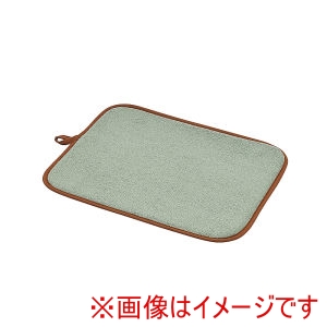 パール金属 Pearl パール金属 水切り 吸水マット 40×30cm セージグリーン HC-1461