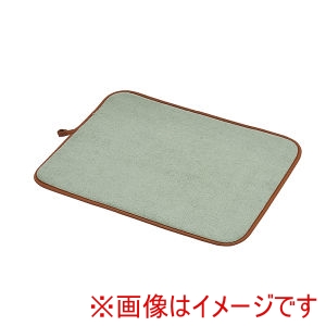 パール金属 Pearl パール金属 水切り 吸水マット 50×40cm セージグリーン HC-1462