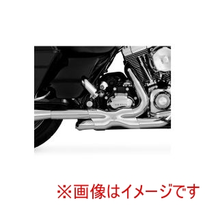 VanceHines VanceHines 16332 PowerDuals PCX パワーデュアルズ ヘッドパイプ クローム マフラー TOURING/TRIKE 09-16