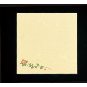 アーテック アーテック 5寸懐紙 四季の花 100枚入 椿 S5-15
