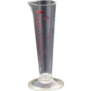 サンプラテック サンプラテック 6505 メートルグラス 20ml TPX製