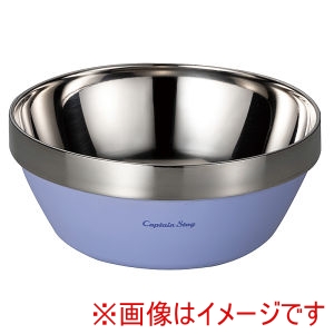 キャプテンスタッグ CAPTAIN STAG キャプテンスタッグ 真空 二重 ボウル 13 パープル UE-4958