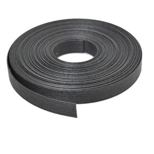 紺屋商事 紺屋商事 紙バンド クラフトバンド 17mm 10m 小巻 カラー 08 黒