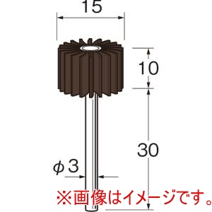 リューター リューター S1206 フラップサンダー粒度 # :60外径 mm :15