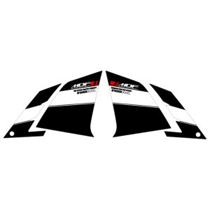 エムディーエフ MDF エムディーエフ M13NIN25-A-BK-FS アタッカー フロントサイド BK Ninja250 13-