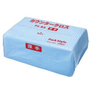 パックスタイル パックスタイル ふきん クロス PS カウンター クロス ダスター 厚 青 レギュラー 1ケース(540) 00520391 メーカー直送 法人限定 代引不可 北海道沖縄離島不可