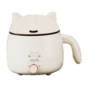 吉田産業 NK-134 NEKO 耳付きクックポット2 オフホワイト