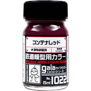 ガイアノーツ ガイアノーツ 27522 鉄道模型用カラー 1022 コンテナレッド 15ml