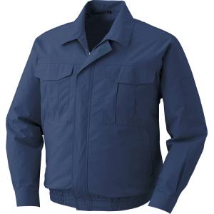 空調服 空調服 KU90550-C14-S5 綿薄手ワークウエアのみ ダークブルー 3L