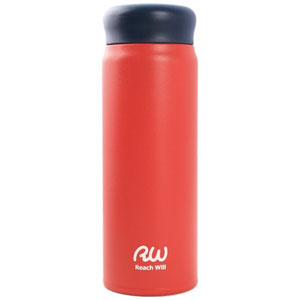 リーチウィル リーチウィル ステンレス製真空マグボトル 480mL マットレッド RAB-48MRD