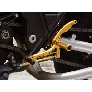 ベビーフェイス BabyFace ベビーフェイス 002-K002GD バックステップ/ゴールド 6P ZRX1100/1200/DAEG 97-16