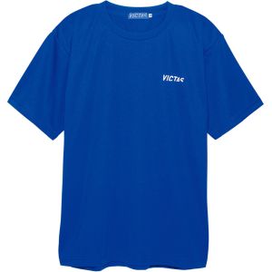 ヴィクタス VICTAS ヴィクタス V-TS063 プラクティスTシャツ ブルー XLサイズ 33455 VICTAS