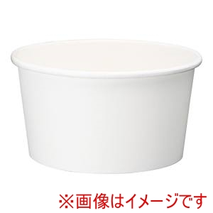 水野産業 水野産業 アイス & スープカップ 12オンス ホワイト PLAラミ 25個入