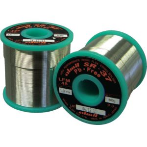 日本アルミット almit アルミット SR37LFM48-3.5-1.0MM 鉛フリーやに入りはんだ SR-37 LFM48 1.0mm