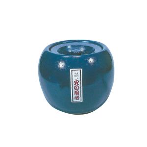 キンカ キンカ 陶器 火消し壺 丸 小