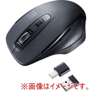 サンワサプライ サンワサプライ MA-WBLC169BK 静音ワイヤレスブルーLEDマウス