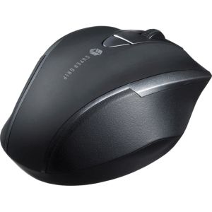 サンワサプライ SANWA SUPPLY サンワサプライ MA-WBL166BK 静音 ワイヤレスブルー LED マウス 5ボタン