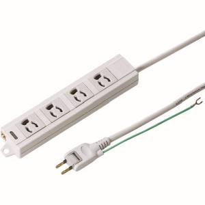 サンワサプライ SANWA SUPPLY 電源タップ TAP-MG341N2PN-3