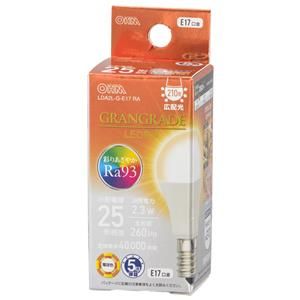 オーム電機 OHM オーム電機 LDA2L-G-E17 RA  LED電球小形E17 25形相当 電球色