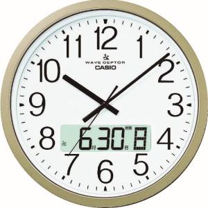 カシオ CASIO カシオ計算機 IC-4100J-9JF 電波掛け時計 直径380mm メーカー直送 代引不可 沖縄離島不可