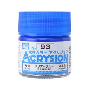 GSIクレオス ミスターホビー N093 新水性カラー アクリジョンカラー クリアブルー GSI クレオス