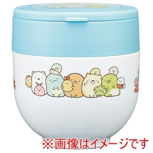 スケーター SKATER スケーター すみっコぐらし あつまるんです 折りたたみハンドル付き ランチジャー 540ml LDNO6