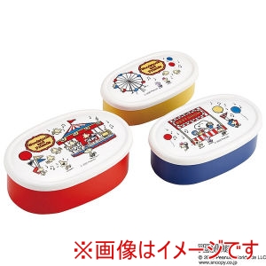 スケーター SKATER スケーター ウッドストック カーニバル シール容器 3Pセット SRS3S