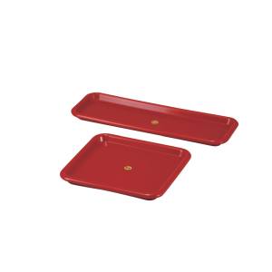 エンテック ENTEC エンテック 調味料入 正角トレー レッド B-5410R BBシリーズ