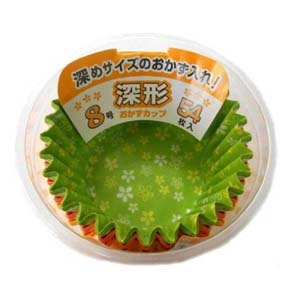 ヒロカ産業 ヒロカ産業 小花 増量カップ 深型 8号 54枚入