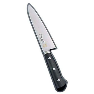 マサヒロ 正広作 MV鋼本焼ペティーナイフ 両刃 15cm ＃14804 マサヒロ