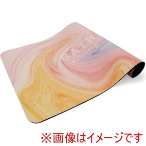 ヨコズナクリエーション ヨコズナ 珪藻土入り ソフトバスマット マーブル