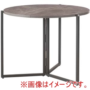 東谷 東谷 GDT-11MB フォールディングラウンドテーブル 大理石 メーカー直送 代引不可 北海道沖縄離島不可