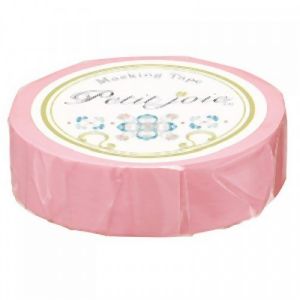 ニチバン NICHIBAN ニチバン プチジョア マスキングテープ ピンク 15mm×18m PJMT-15S056