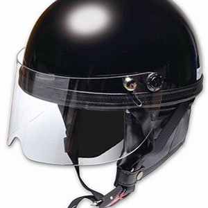 スターアロー STARARROW スターアロー PS-VT002 半帽タイプ シールドヴィンテージヘルメット ブラック STARARROW