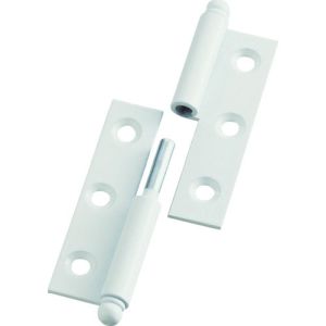 トラスコ中山 TRUSCO スチール製抜き差し蝶番 右用 (1組(袋)=2個入) 225-7043R