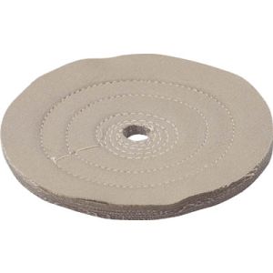 トラスコ TRUSCO トラスコ 茶カツ仕上げバフ 外径Φ150×穴径12.7mm 5個入 1箱 TTB-150-4